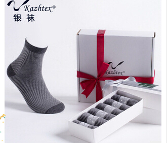 2015銀纖維專(zhuān)利防臭襪 2色6雙外貿(mào)原單男盒裝襪子 熱銷(xiāo)產(chǎn)品襪子